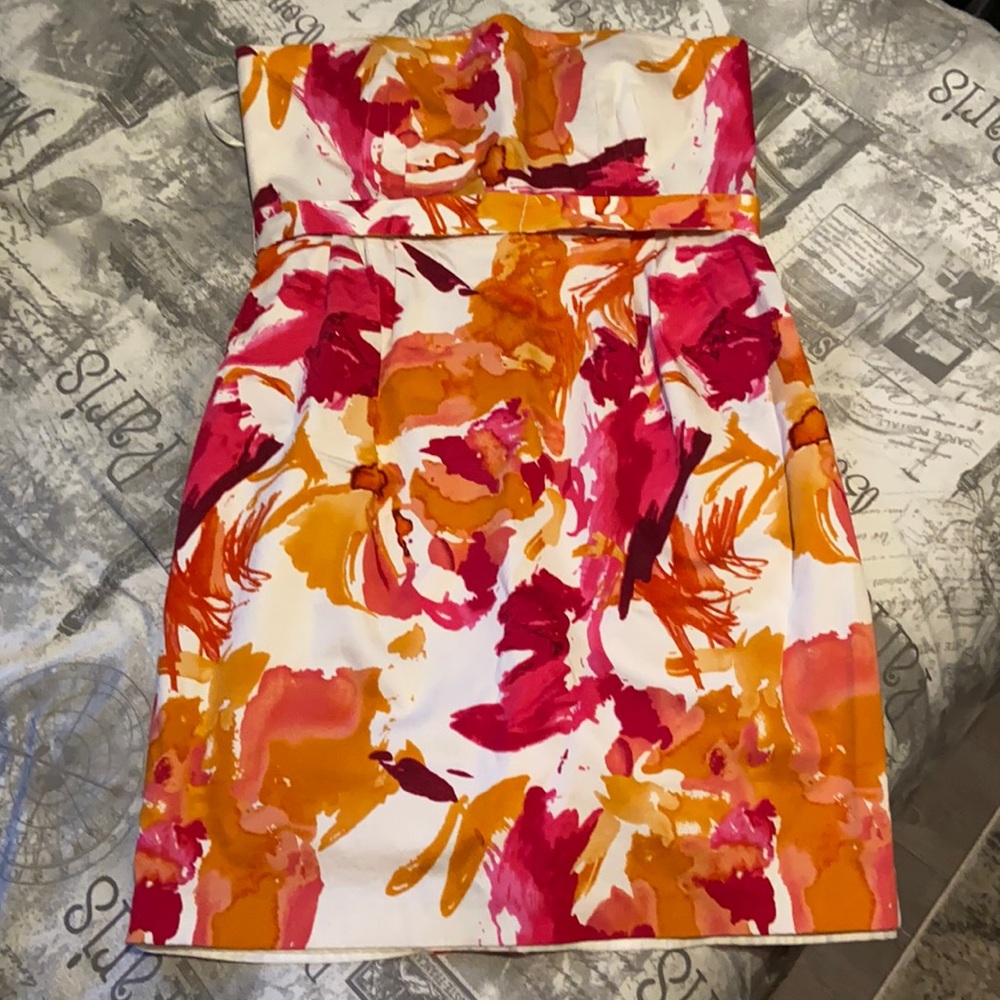 Strapless dress